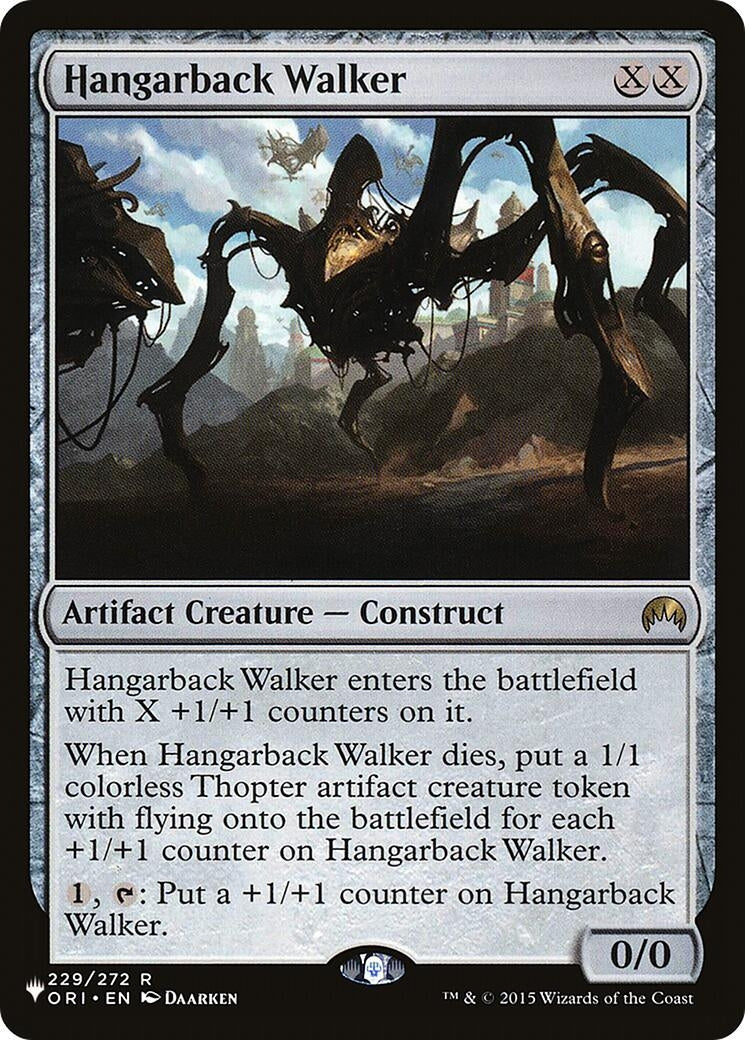Image for Hangarback Walker (229/272) (The List Reprints) - Magic: The Gathering