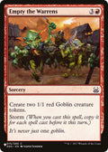 Image for Empty the Warrens (015/065) (The List Reprints) - Magic: The Gathering
