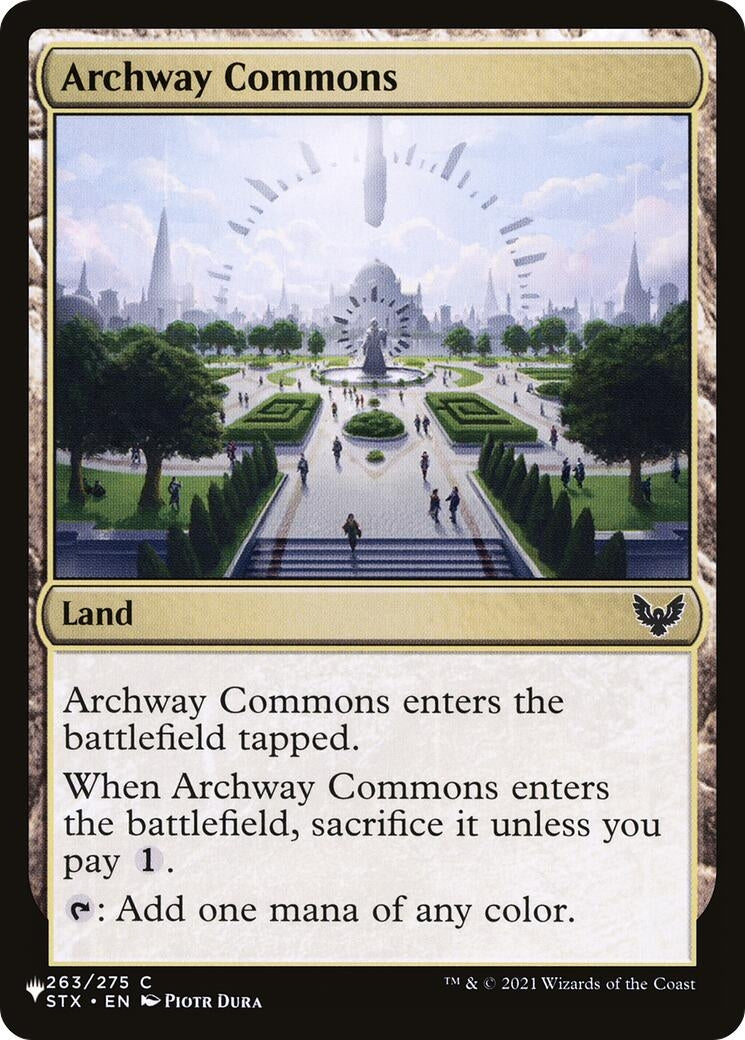 Image for Archway Commons (263/275) (The List Reprints) - Magic: The Gathering