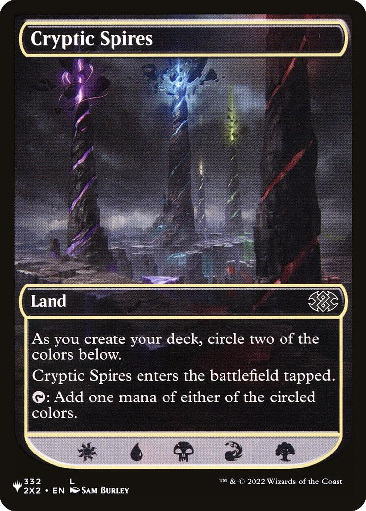 Image for Cryptic Spires (332/024) (The List Reprints) - Magic: The Gathering