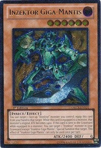 Image for Inzektor Giga-Mantis (UTR) (ORCS-EN021) (ORCS) - YuGiOh