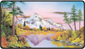 Image for Bob Ross Black-Stitched Playmat - Mighty Mountain Lake - Playmats