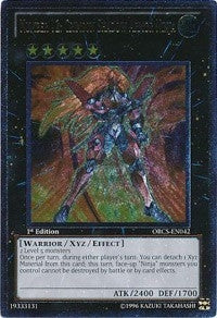 Image for Number 12: Crimson Shadow Armor Ninja (UTR) (ORCS-EN042) (ORCS) - YuGiOh