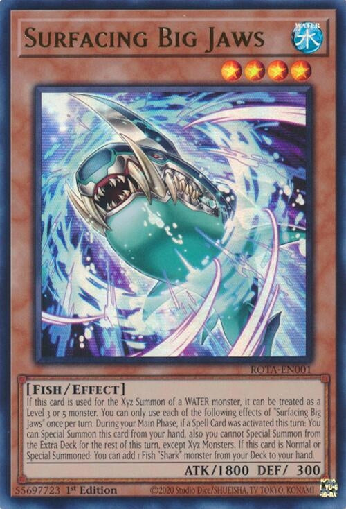 Image for Surfacing Big Jaws (ROTA-EN001) (ROTA) - YuGiOh