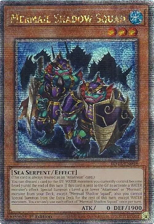 Image for Mermail Shadow Squad (Quarter Century Secret Rare) (ROTA-EN018) (ROTA) - YuGiOh
