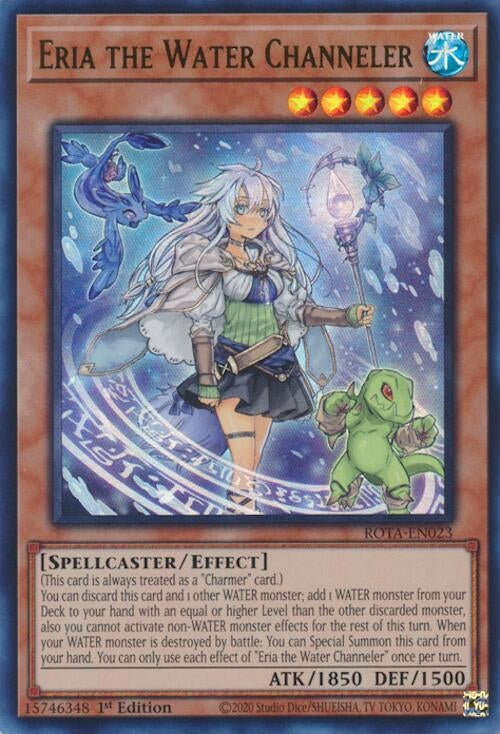 Image for Eria the Water Channeler (ROTA-EN023) (ROTA) - YuGiOh