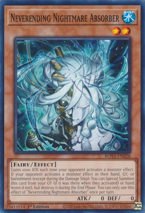 Image for Neverending Nightmare Absorber (ROTA-EN028) (ROTA) - YuGiOh