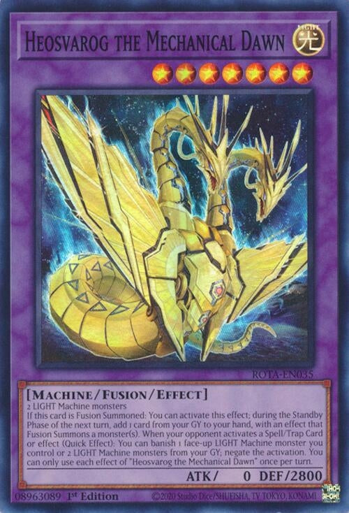 Image for Heosvarog the Mechanical Dawn (ROTA-EN035) (ROTA) - YuGiOh