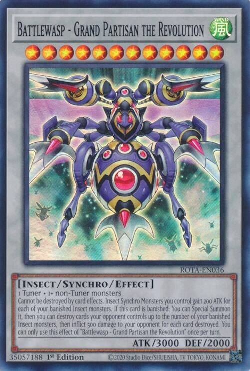 Image for Battlewasp - Grand Partisan the Revolution (ROTA-EN036) (ROTA) - YuGiOh