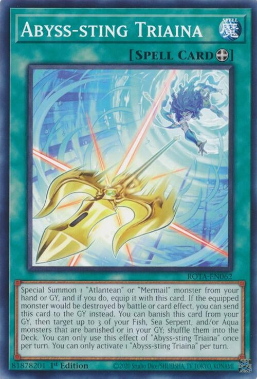 Image for Abyss-sting Triaina (ROTA-EN062) (ROTA) - YuGiOh
