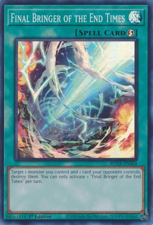 Image for Final Bringer of the End Times (ROTA-EN064) (ROTA) - YuGiOh