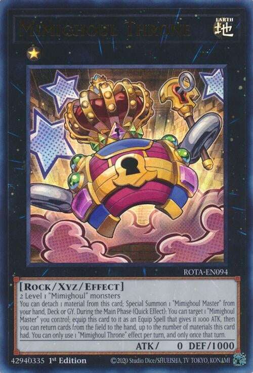 Image for Mimighoul Throne (ROTA-EN094) (ROTA) - YuGiOh