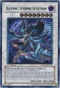 Image for Blackwing - Silverwind the Ascendant (UTR) (SOVR-EN041) (SOVR) - YuGiOh
