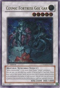 Image for Cosmic Fortress Gol'Gar (UTR) (CRMS-EN044) (CRMS) - YuGiOh
