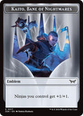 Image for Emblem - Kaito, Bane of Nightmares // Manifest Double-Sided Token (17 // 18) (Duskmourn: House of Horror) - Magic: The Gathering