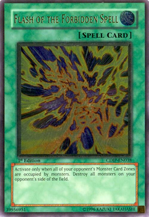 Image for Flash of the Forbidden Spell (UTR) (CDIP-EN038) (CDIP) - YuGiOh