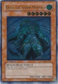 Image for Raiza the Storm Monarch (UTR) (FOTB-EN026) (FOTB) - YuGiOh