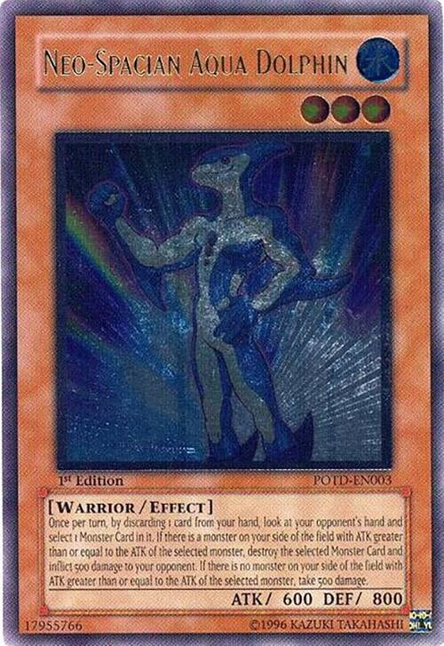 Image for Neo-Spacian Aqua Dolphin (UTR) (POTD-EN003) - YuGiOh