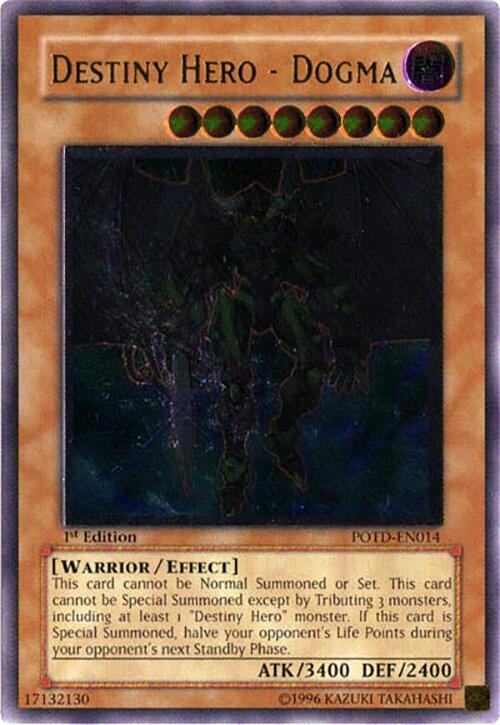 Image for Destiny Hero - Dogma (UTR) (POTD-EN014) - YuGiOh