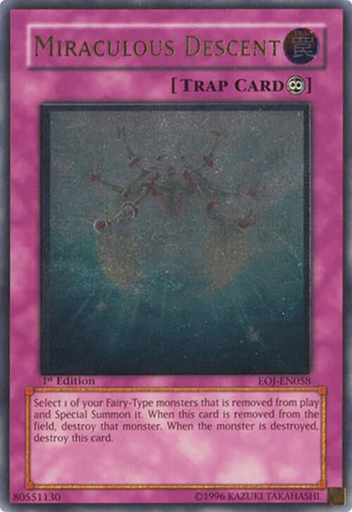 Image for Miraculous Descent (UTR) (EOJ-EN058) (EOJ) - YuGiOh