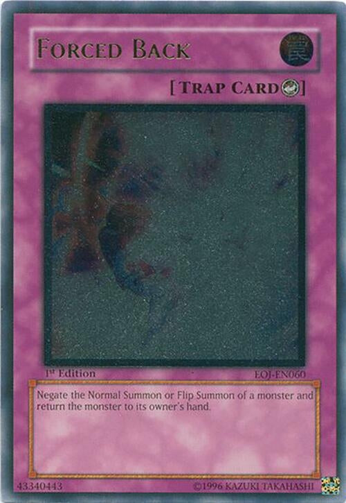 Image for Forced Back (UTR) (EOJ-EN060) (EOJ) - YuGiOh