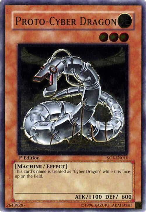 Image for Proto-Cyber Dragon (UTR) (SOI-EN010) (SOI) - YuGiOh