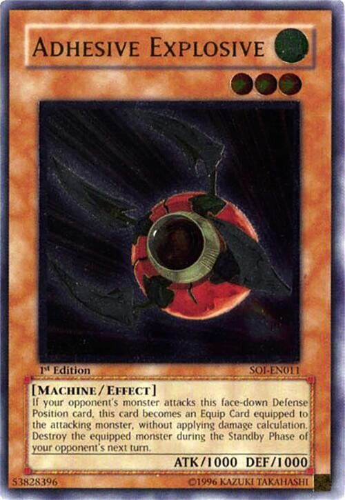 Image for Adhesive Explosive (UTR) (SOI-EN011) (SOI) - YuGiOh