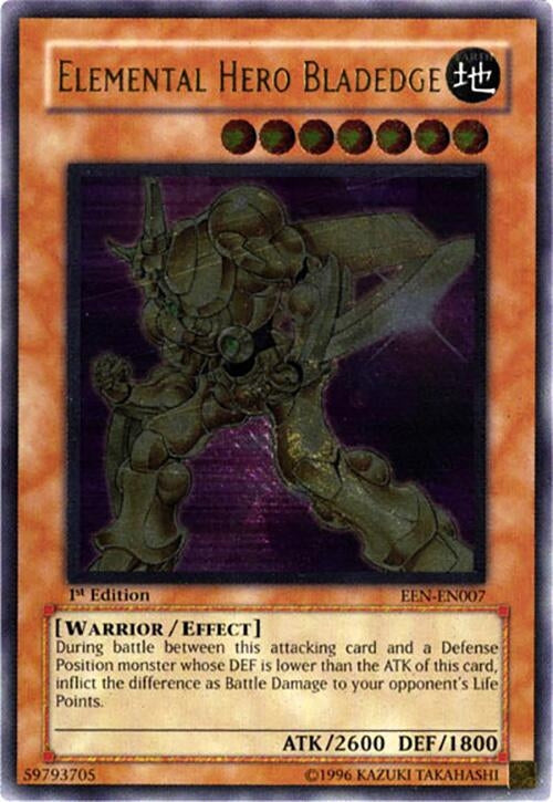 Image for Elemental Hero Bladedge (UTR) (EEN-EN007) (EEN) - YuGiOh