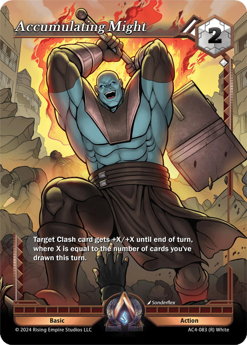 Image for Accumulating Might (AC4-083) (Genesis Returns) - Alpha Clash