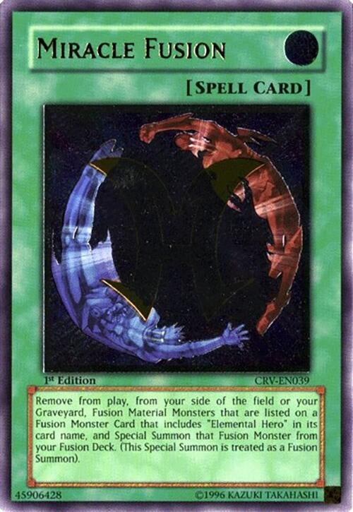 Image for Miracle Fusion (UTR) (CRV-EN039) (CRV) - YuGiOh