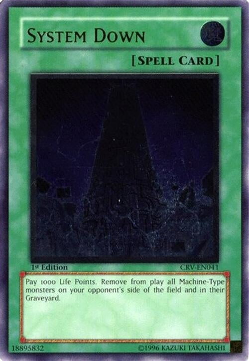 Image for System Down (UTR) (CRV-EN041) (CRV) - YuGiOh