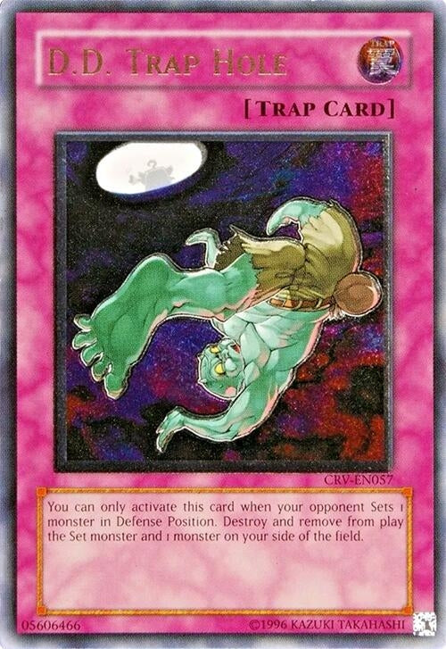 Image for D.D. Trap Hole (UTR) (CRV-EN057) (CRV) - YuGiOh