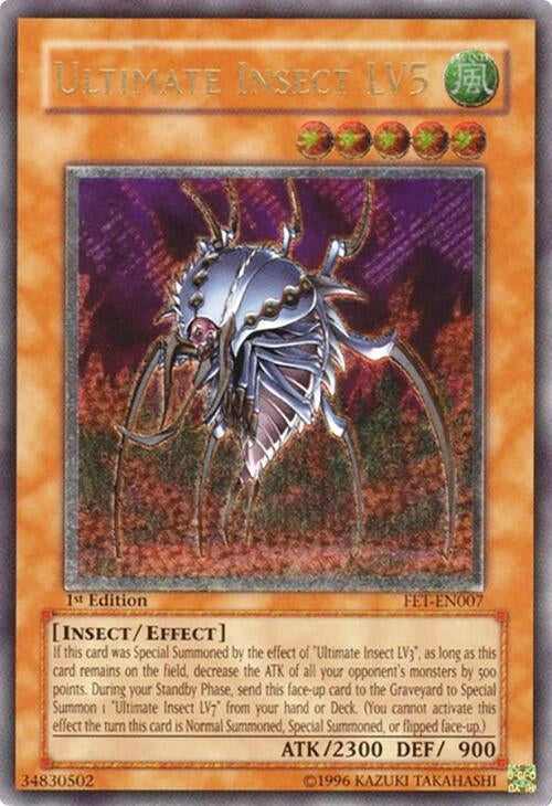 Image for Ultimate Insect LV5 (UTR) (FET-EN007) (FET) - YuGiOh