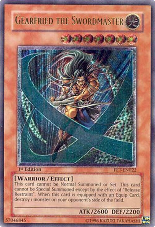 Image for Gearfried the Swordmaster (UTR) (FET-EN022) (FET) - YuGiOh