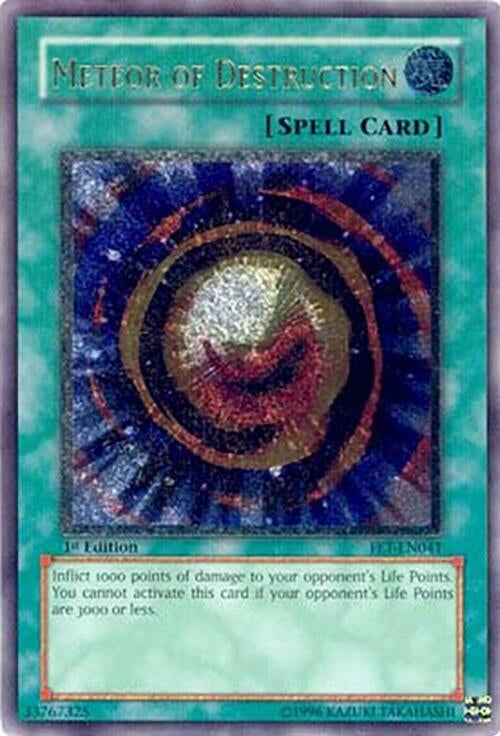 Image for Meteor of Destruction (UTR) (FET-EN041) (FET) - YuGiOh