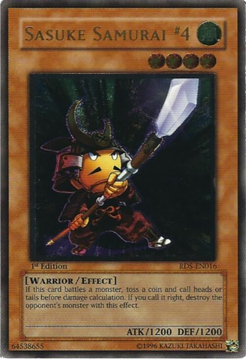 Image for Sasuke Samurai #4 (UTR) (RDS-EN016) (RDS) - YuGiOh