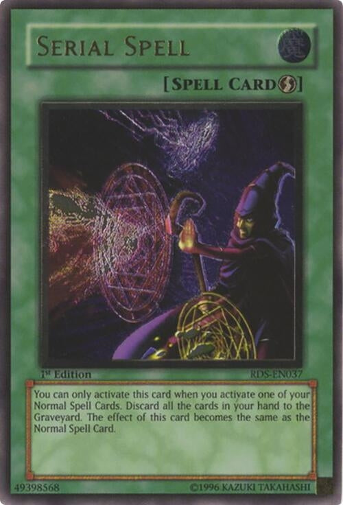 Image for Serial Spell (UTR) (RDS-EN037) (RDS) - YuGiOh