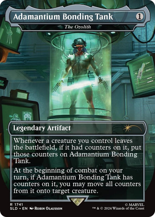 Image for Adamantium Bonding Tank - The Ozolith (Rainbow Foil) (1741) (Secret Lair Drop Series) - Magic: The Gathering