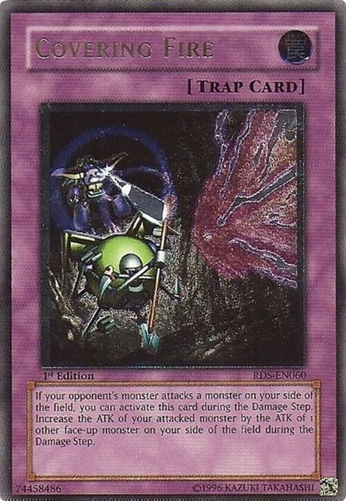Image for Covering Fire (UTR) (RDS-EN060) (RDS) - YuGiOh