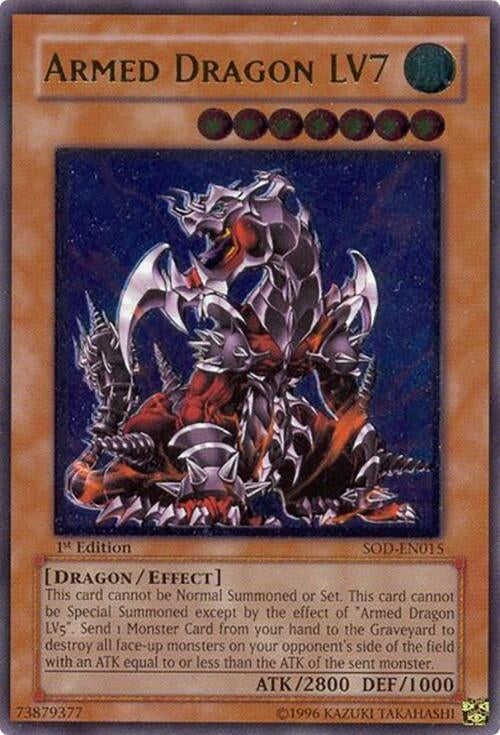 Image for Armed Dragon LV7 (UTR) (SOD-EN015) (SOD) - YuGiOh