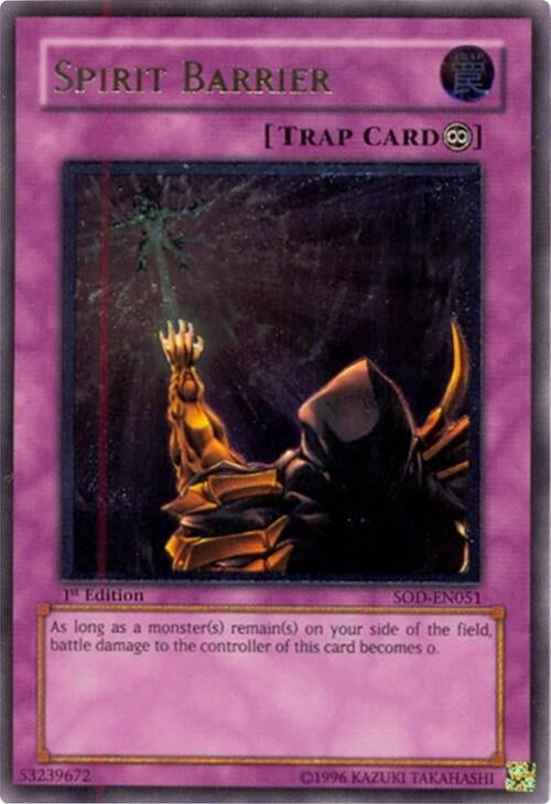 Image for Spirit Barrier (UTR) (SOD-EN051) (SOD) - YuGiOh