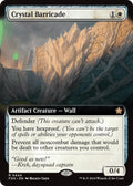Image for Crystal Barricade (Extended Art) (444) (Foundations) - Magic: The Gathering