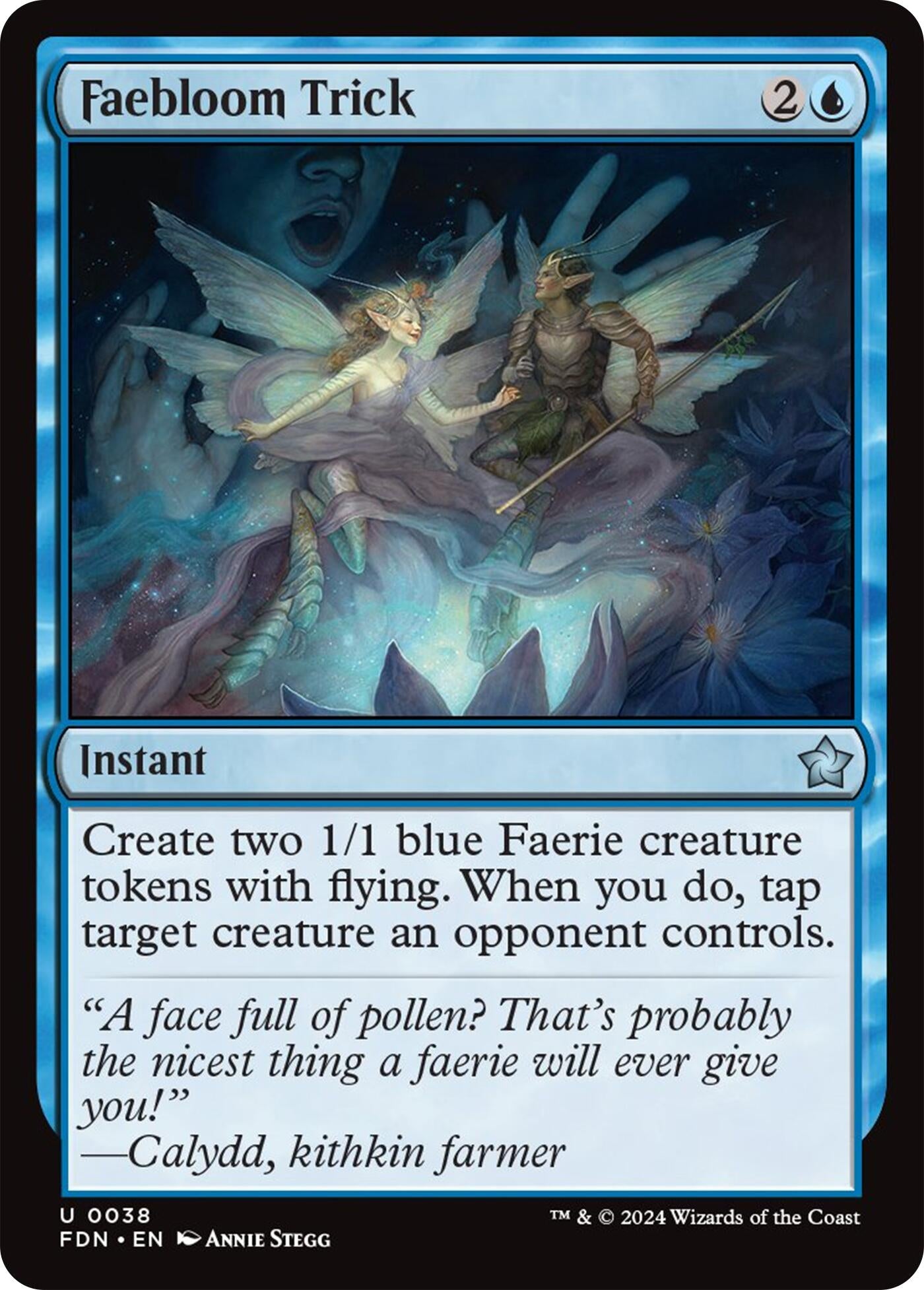 Image for Faebloom Trick (38) (Foundations) - Magic: The Gathering