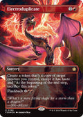 Image for Electroduplicate (Borderless) (Mana Foil) (390) (Foundations) - Magic: The Gathering