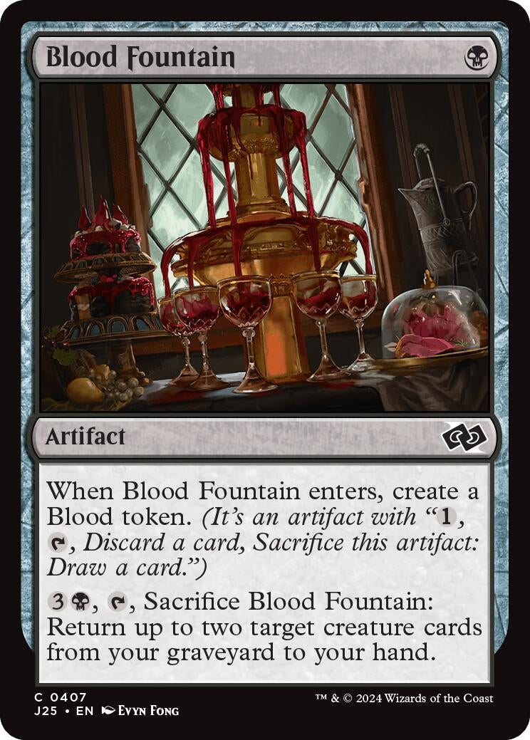 Image for Blood Fountain (407) (Foundations Jumpstart) - Magic: The Gathering