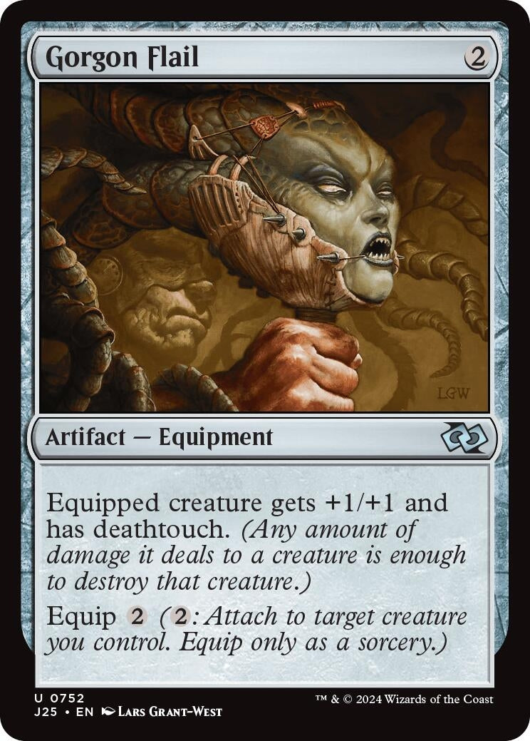 Image for Gorgon Flail (752) (Foundations Jumpstart) - Magic: The Gathering