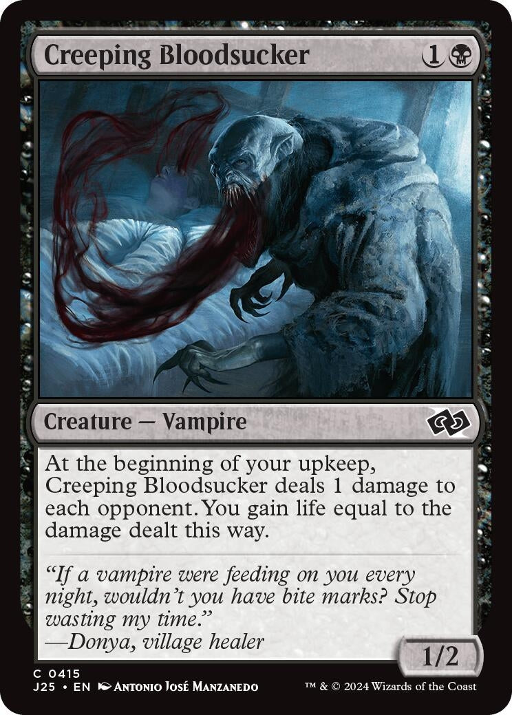 Image for Creeping Bloodsucker (415) (Foundations Jumpstart) - Magic: The Gathering