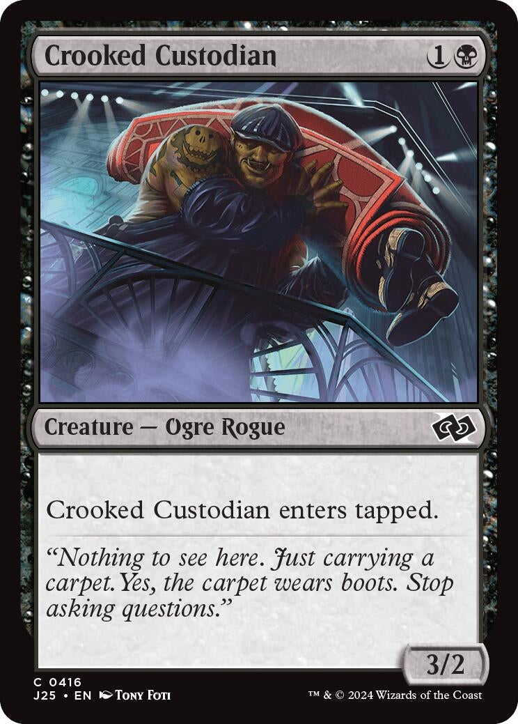 Image for Crooked Custodian (416) (Foundations Jumpstart) - Magic: The Gathering