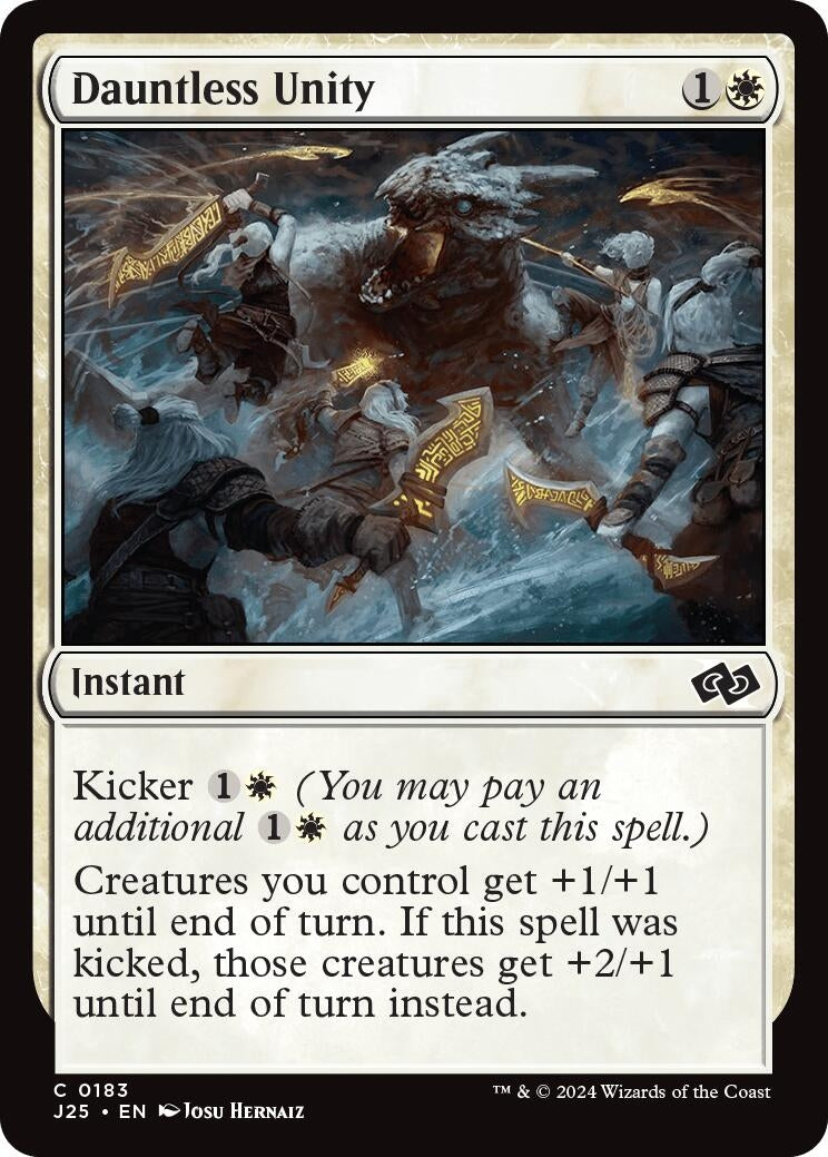 Image for Dauntless Unity (183) (Foundations Jumpstart) - Magic: The Gathering