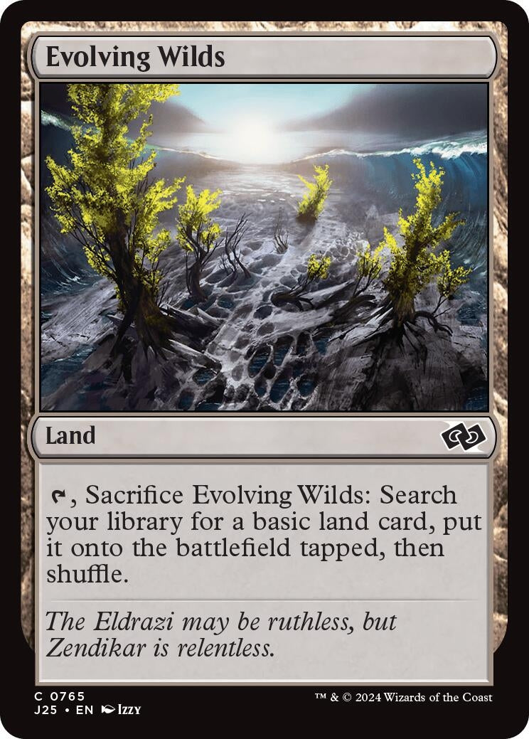 Image for Evolving Wilds (765) (Foundations Jumpstart) - Magic: The Gathering